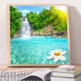 thumbnail image 1 of Cuadros Decorativos Kits de pintura de diamante 5D DIY, taladro redondo completo, paisaje, decoración del hogar, regalo Ndcxsfigh Nuevos Originales, 1 of 5