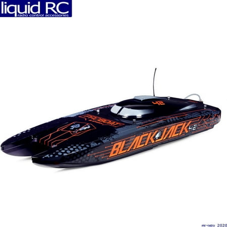 Pro Boat 08043T1 Blackjack 42-inch brushless 8S Cat BLK/ORG:RTR