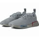 thumbnail image 2 of Ad-id-as NMD R1 Grey Red Blue Boost Running Shoe Boost Tech (GX9524) Mens Size 5, 2 of 6
