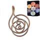 thumbnail image 1 of Copper Rings for Women Healing Spiral Hand Rings with Crystals, Handmade Copper Ring Set for Energy Healing, Chakra Balancing, Yoga, Breathwork & Spir, 1 of 5