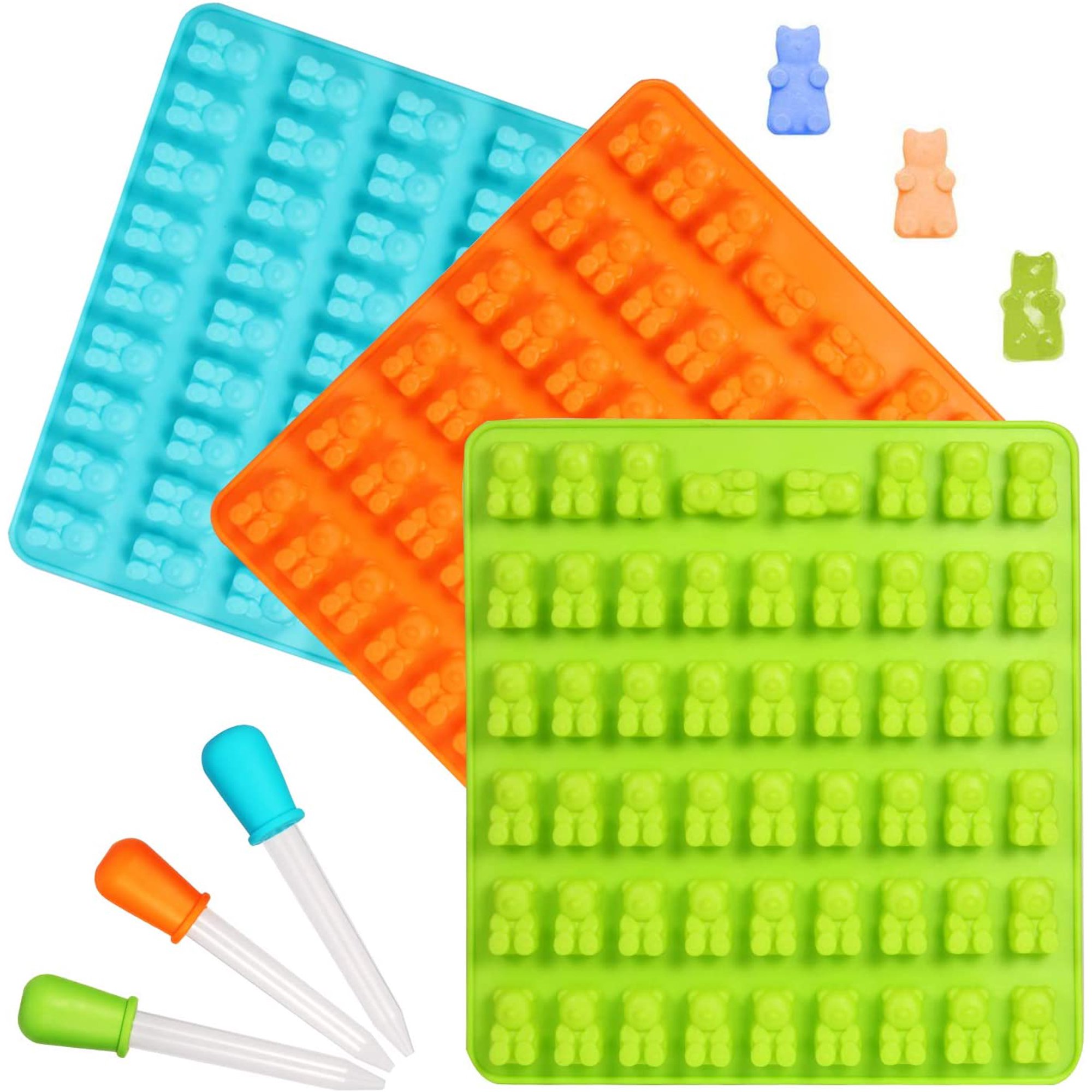 Moule En Silicone Pour Bonbons – Formes Insectes, Antiadhésif, Sans BPA, Pour Bonbons Gélifiés, Chocolat (19,8x18,9 Cm)