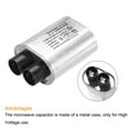 thumbnail image 4 of Unique Bargains Microwave Capacitor Replacement High Voltage Oven Capacitor 2100VAC 0.85uf, 4 of 5