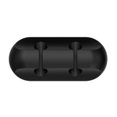 thumbnail image 2 of Clips para cables, organizador de escritorio para oficina, organizador de cables flexible, soporte para cables, cable de carga USB para ratón, cable de alimentación, auriculares, 2 solt negro, 2 of 7