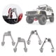 thumbnail image 4 of Montaje De Amortiguador De Choque RC, Montaje De Amortiguador De Choque Trasero Delantero Metal Profesional Duradero Para Axial SCX10 II Axial Para Actualización De Coche RC ANGGREK Otros, 4 of 8