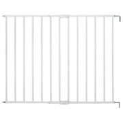 5150 Stairway Swing & Lock Gate, White Metal, 24.5 x 42 x 30-In. - Quantity 1