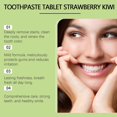 thumbnail image 2 of Toothpaste Tablets Strawberry Kiwi - Chewable Nano-Hydroxyapatite Teeth Cleaning Tablet - No Fluoride, Great for Travel, Zero Waste 62 Count, 2 of 4