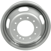 Dorman 939-163 Steel 19.5" Wheel Rim 19.5 x 6-inch 10-Lug Silver, for Specific Dodge / Ram Models