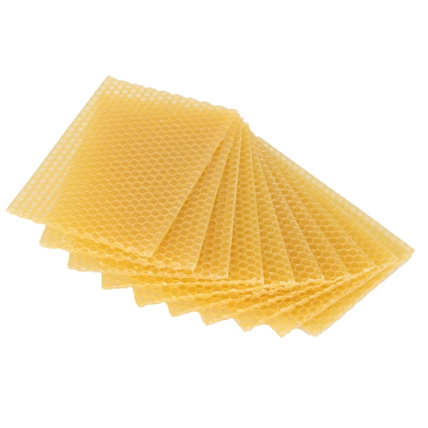 Colmena, 10 Uds., Base De Cera De Abejas Para Apicultura, Marco De Cera De Colmena Para Pulido De Suelos De Muebles