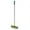 Green-723, variant on 2 in 1 Floor Scrub Brush with Handle V-Shape Stiff Bristle Grout Brush and Squeegee 120 Degree Rotating Head 1 PieceforCleaning Supplies(Green),Ccwuwei