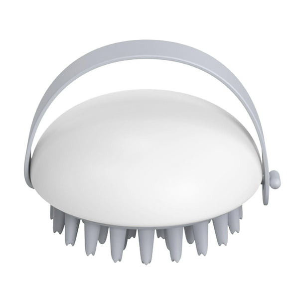 Cepillo de limpieza athleticsshop2018 Cepillo de limpieza Cepillo depurador Cuidado del cabello flexible Blanco