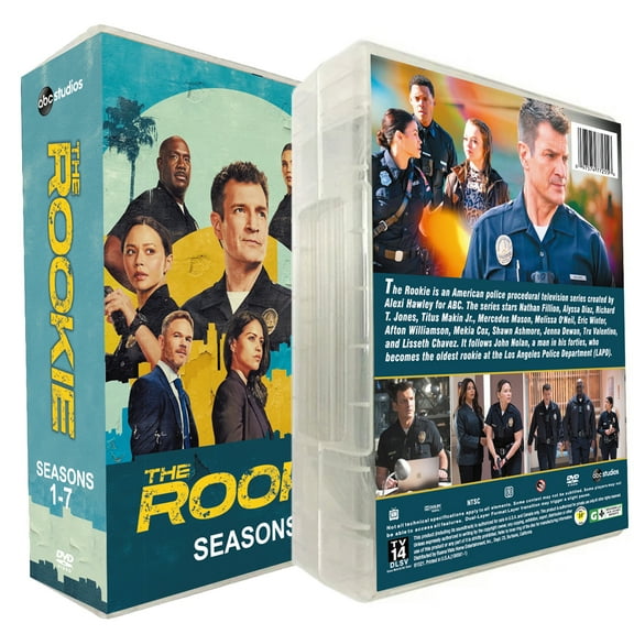 The Rookie The Complete Series Seasons 1-7 (DVD, 25-Discs Set) Moive