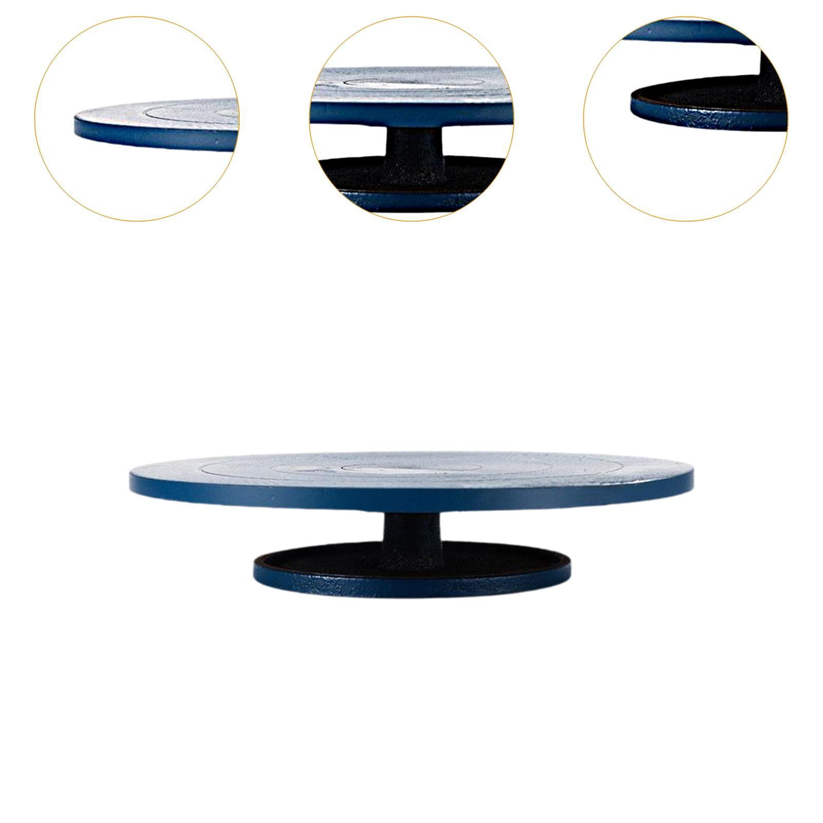 balikha Pottery Banding Wheel Sculpting Wheel Rotating Table Sturdy Accessories Versatile Heavy Duty for Model Marking Ceramic Studio