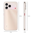 thumbnail image 2 of Smartphone Nubia V80 Pro Bundle 256GB Dorado Telcel, 2 of 5