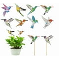 thumbnail image 5 of Pack of 8 Hummingbird Diamond Painting Kits,Diamond Art Kits for Garden Decor,Garden Stakes Diamond Art Kits for Adults,Diamond Painting Small,Diamond Painting Ornaments for Family Decor,Springtok, 5 of 7
