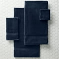 Better Homes & Gardens Signature Soft Solid Bath Towel, Blue Admiral