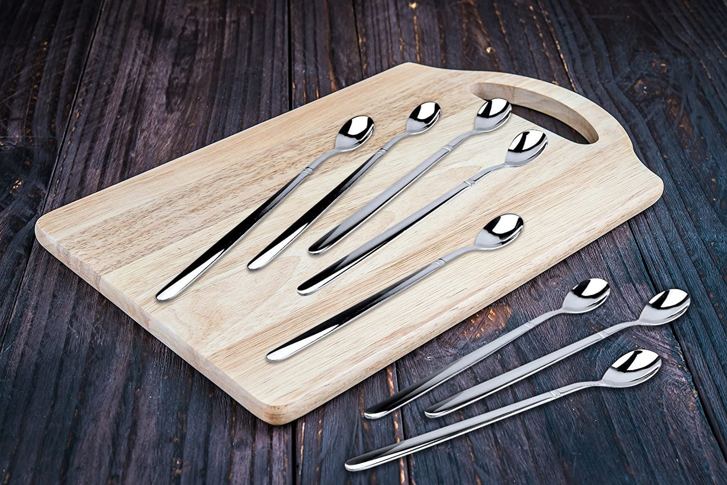 Bruntmor | Crux Long Handled Iced Tea Ice Cream Espresso Bar Spoon