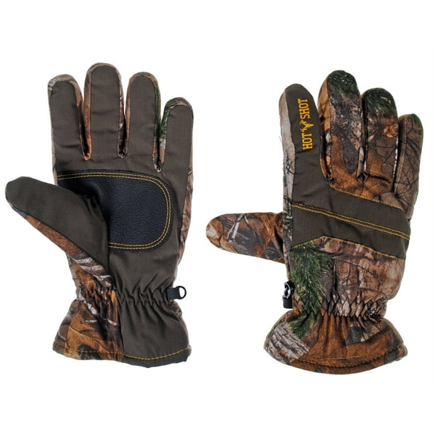 Hot Shot Mens Defender Camo Thinsulate Insulated Hunting Glove