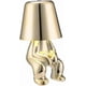 thumbnail image 1 of Bedside Table Lamp, Touch Control Golden Man Desk Lamp, Cordless Thinker Statue Lamp with USB Port, Decorative Collection for Home Bedroom(Mr-When), 1 of 4