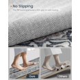 thumbnail image 2 of SONGMICS HOME Area Rug, 2x6 ft Rug for Bedroom, Non-Slip Carpet, Traditional Vintage Style, Home Decor, for Living Room, Kitchen, Entryway, Dining Room, Machine Washable, Dove Gray UTAR035G01, 2 of 7
