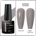 thumbnail image 1 of MEET ACROSS-esmalte de Gel para uñas, barniz de diseño para manicura, con lentejuelas y purpurina láser de colores, UV, LED, 140 colores, 7ml, 1 of 4