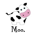 thumbnail image 3 of CafePress - Moo Cow Pajamas - Women's Light Pajamas, 3 of 4