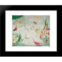 Natatorium Undine 20x24 Framed Art Print by Florine Stettheimer