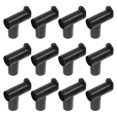 thumbnail image 2 of Black Plastic Telescopic Clothes Drying Rack Connectors for Clothes Drying Racks Stabilize Drying Rack Structure 12Pcs, 2 of 4