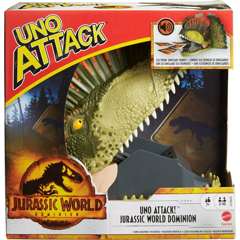2 pack UNO Attaque Jurassic World Domination Card Mauritius