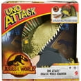 (2 pack) UNO Attack Jurassic World Domination Card Game For Kids with ...