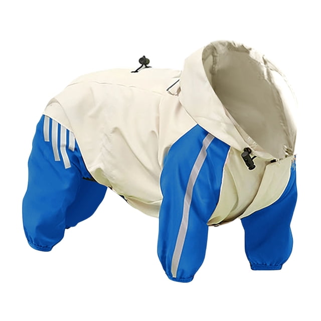 TIELUTT Raincoat and Adjustable Lightweight Yellow | Hooded Raincoat Pet Clothes for Small Dogs Pet Clothes for Large Dogs Pet Clothes for Medium Dogs Summer Pet Clothes for Medium Dogs Female Pet Cl