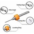 thumbnail image 2 of BE-TOOL 10pcs 0.5mm Tungsten Carbide Rotary Drill Bit Set 2.5mm 1/8" Shank for PCB, Dremel, Jewelry, CNC, Soft Metals, Circuit Board, Engraving Tool, 2 of 4
