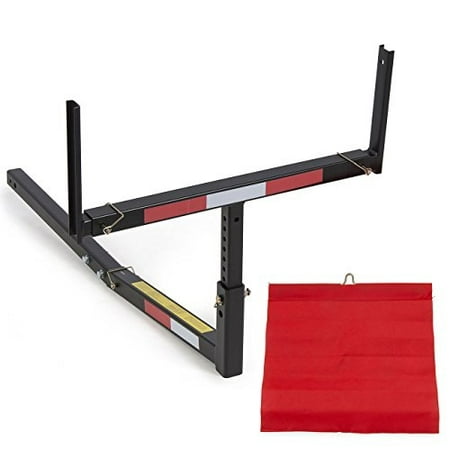 ecotric pick up truck bed hitch extender extension rack canoe boat kayak lumber (Best Truck Bed Extender)