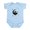 Sky Blue, variant on CafePress - Moon Cats Body Suit - Baby Light Bodysuit, Size Newborn - 24 Months