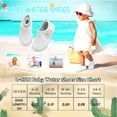 thumbnail image 3 of L-RUN Water Shoes for Baby Boys Girls Aqua Shoes Beach Pool Shoes Quick Drying Toddler, 3 of 7