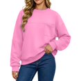 thumbnail image 6 of qafoshin Plus Size Sweatshirts for Women Oversized Pullover Long Sleeve Tops Crew Neck Basic Daily Tops, 6 of 6