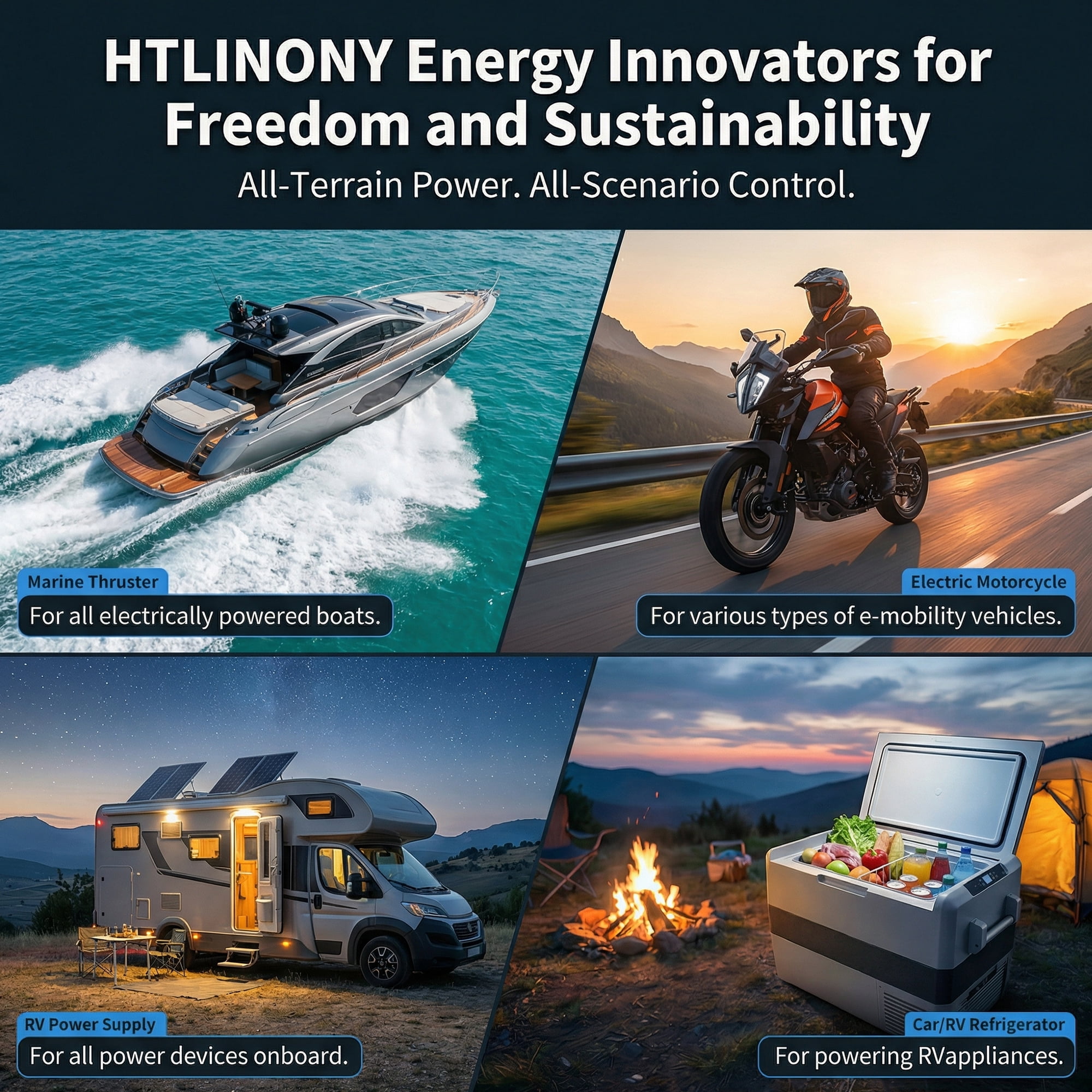 HTLINONYT 72V 40Ah LiFePO4 Electric Bike Battery, Built-in BMS, Replacement Battery for 250W-1500W Ebike & Scooter Motors