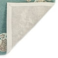 thumbnail image 5 of Liora Manne Capri Area Rug Aqua Seashell Border Indoor Outdoor Weather Resistant, 5 of 5