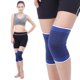 thumbnail image 5 of Soporte de punto suave para aliviar la artritis juvenil, dolor en las articulaciones, dolor de menisco, deportes, baloncesto, correr, azul (1 par), 5 of 5