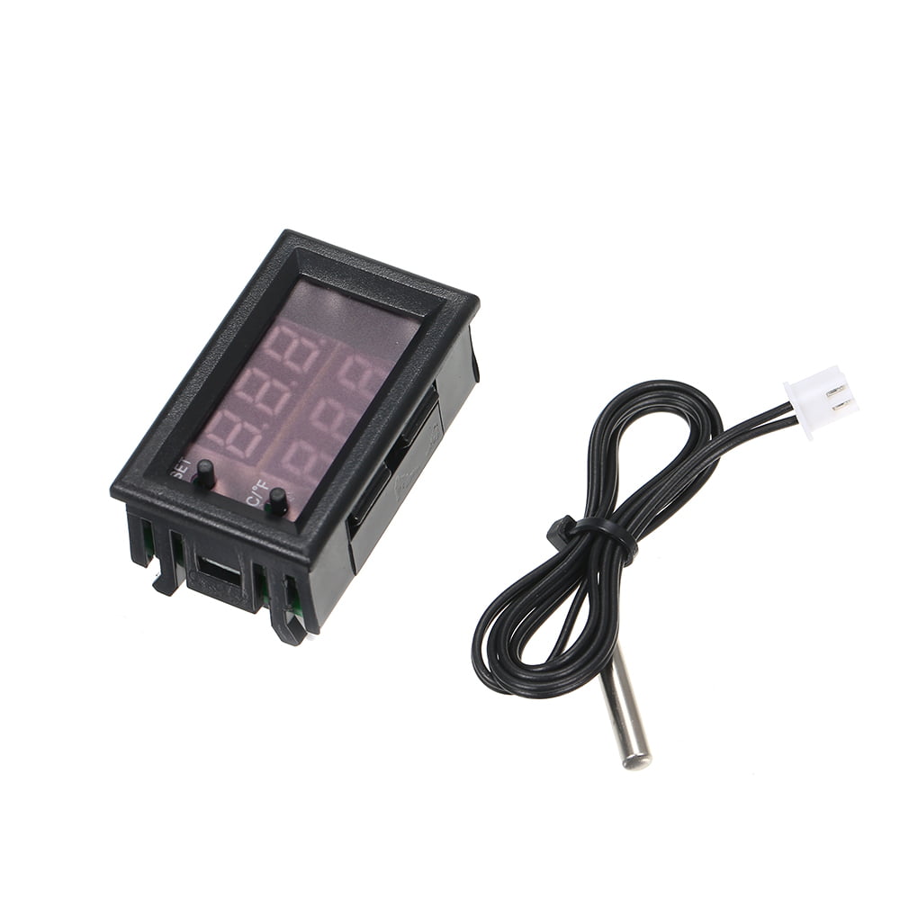 5V/12V Digital LED Temperature Controller Thermostat Control Probe M9R8 