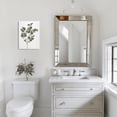 thumbnail image 5 of Botanical Elegance12x16 Framed Sage Green Eucalyptus Canvas Art - Boho Bathroom & Bedroom Decor, 5 of 7