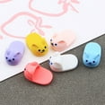thumbnail image 7 of 1 Pack Little Slippers Models Realistic Handmade Mini DIY Making Plastic Cream Gel Little Slippers Refrigerator Stickers for Living Room, 7 of 7