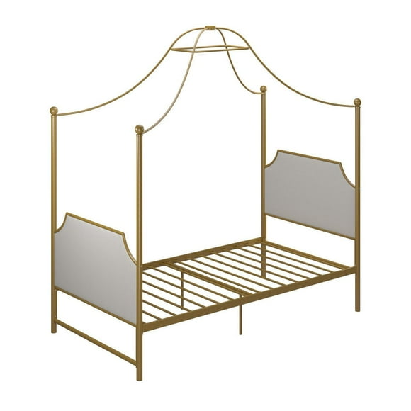 Little Seeds Monarch Hill Clementine Canopy Bed, Twin