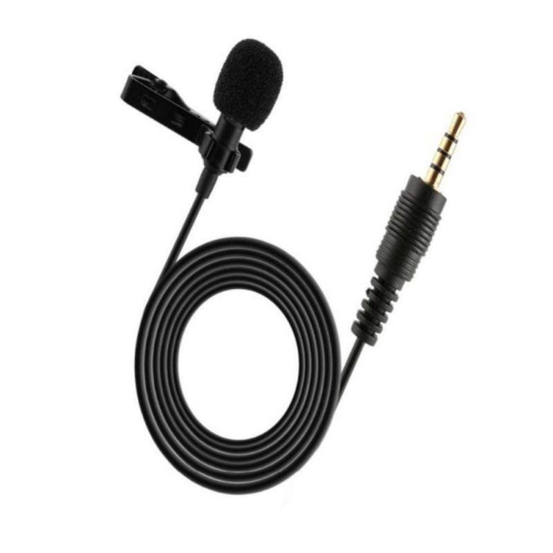 Small Microphone Mobile Phone Clipon 3.5mm Jack Wired Portable
