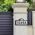 thumbnail image 2 of Aship Solar LED House Number Address Sign,Waterproof Light Up, Cold/Warm/Daylight White,Wall Mounted or in Ground for Yard,House Numbers for Outside, 2 of 10