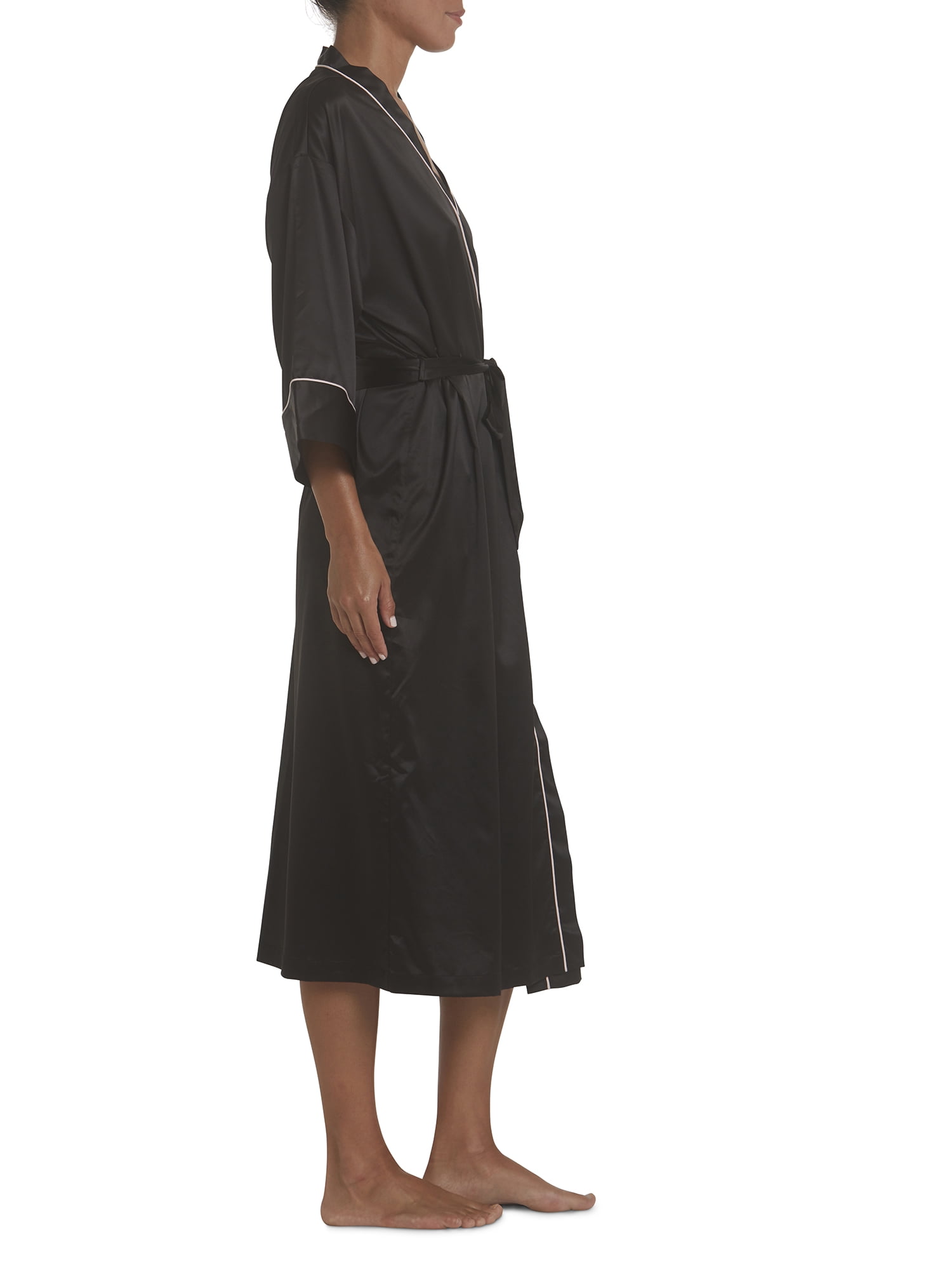 Secret Treasures Women's Satin Midi Robe