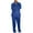 Blue, variant on Men's Silk Satin Pajamas Sets Long Pants Nightshirt Comfy Sleepwear for Luxury Home Comfort​​