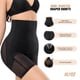thumbnail image 3 of Pantalones cortos de cintura alta Shapewear KLVEE Tummy Control negros, 3 of 8