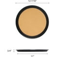 thumbnail image 6 of TrueCraftware- Set of 2 Round 12” Anti-Slip Serving Tray with Cork Surface Black Color- Multi-Purpose Serving Trays Food Server Food Service Trays for Restaurant Parties Breakfast Cafe Bar, 6 of 6