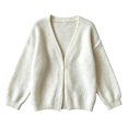 thumbnail image 4 of Endives Cardigan Sweaters for Women Oversized Chunky Open-Front Batwing Long Sleeve Knit Cardigan Sweater Coat Loose Fall M, 4 of 4