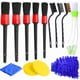 thumbnail image 1 of Juego de 13 cepillos de limpieza para coche, kit de accesorios metálicos para limpieza de coche, 1 of 5